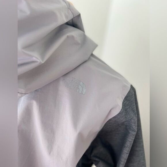 NORTH FACE GIRL’S JACKET GREY SIZE LARGE - Picture 7 of 9